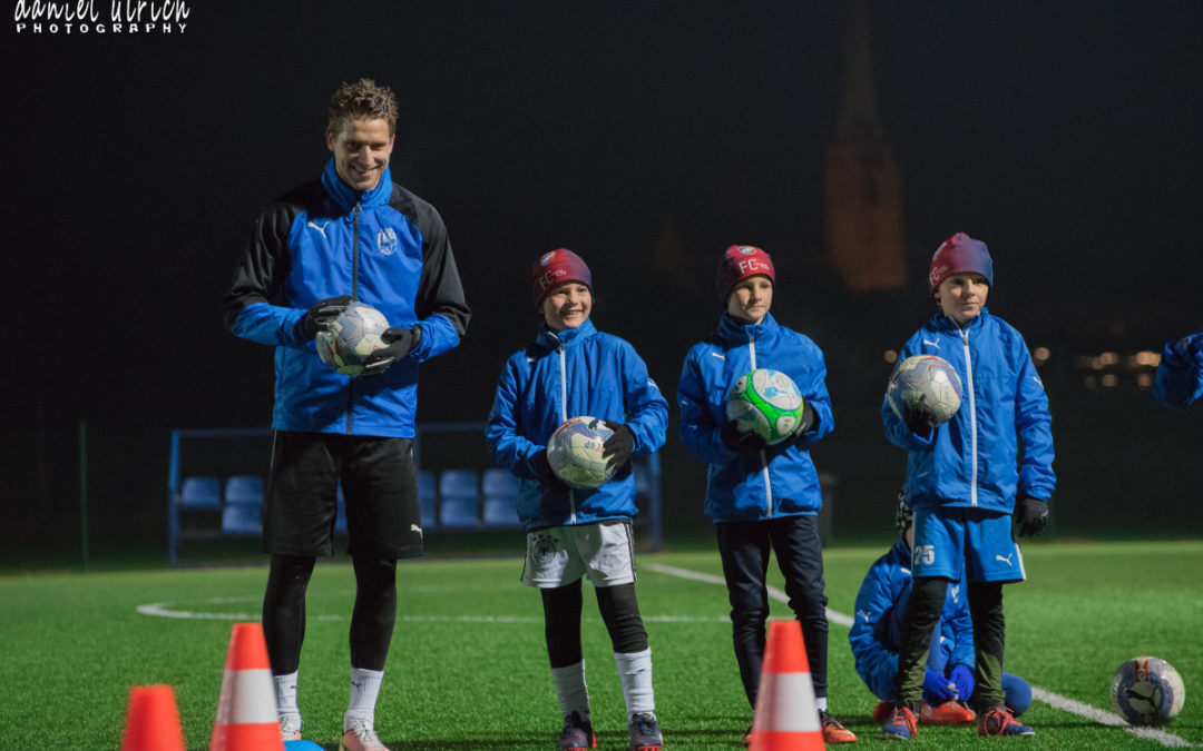 trénink U9 s Janem Kovaříkem