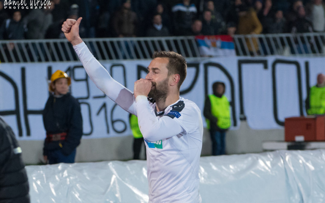 FK Partizan – FC Viktoria Plzeň  1:1  (15.2.2018)