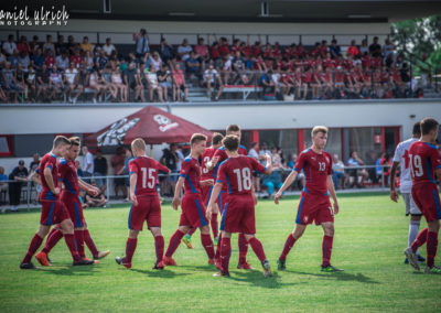U16 ČR – Bělorusko  4:0  (7.6.2018)