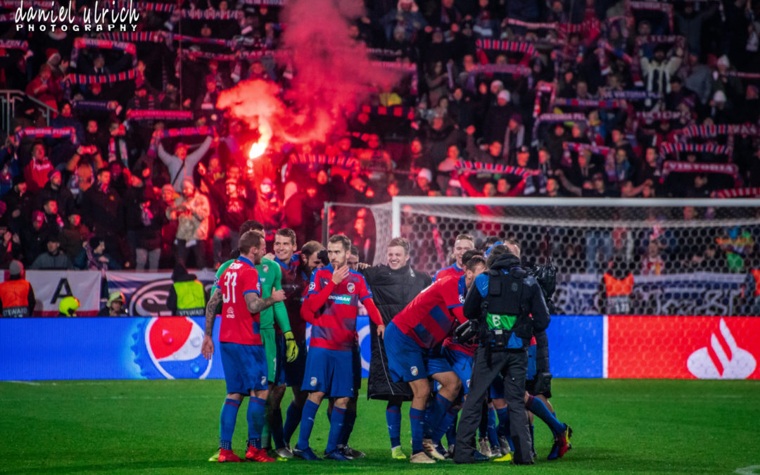 LM: FC Viktoria Plzeň - AS Řím 2:1 (12.12.2018)